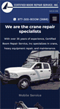 Mobile Screenshot of certifiedboomrepair.com